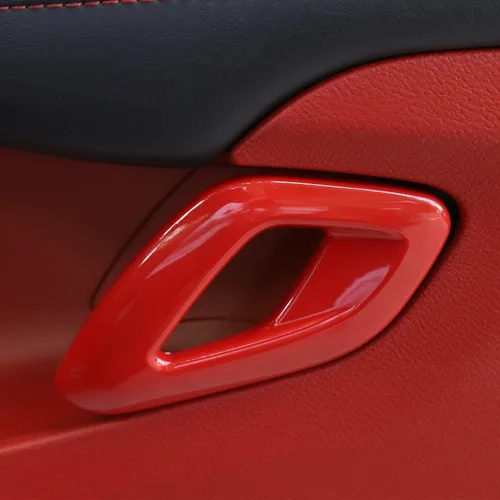 Miniatura 10 de Voodonala Para Dodge Challenger 2015-2023 - Cubierta interior de la manija de la puerta del auto, accesorios para Dodge Challenger 2015-2023