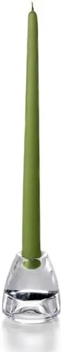 Miniatura 44 de yummi Velas cónicas color rosa claro de 12 pulgadas, 12 por paquete