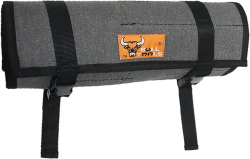 Miniatura 8 de BULL TOOLS Organizador de Rollo de Herramientas de Servicio Pesado de 26 Bolsillos, Bolsa de Herramientas Enrollable de Lona Duck de Algodón, Bolsa