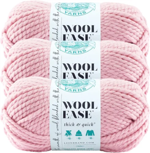 Miniatura 167 de Lion Brand Yarn - Ovillo de lana Wool-Ease Thick & Quick color fuerza aérea