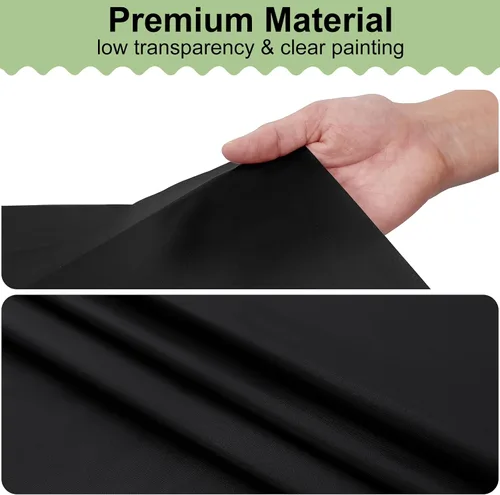Miniatura 3 de misaya 6 paquetes de manteles de plástico desechables, 54 x 72 pulgadas mantel rectangular impermeable, cubiertas de mesa decorativas a prueba