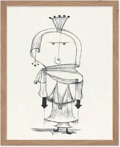 Miniatura 67 de Poster Master Póster vintage de Paul Klee – Impresión retro de cómicos – Arte de dibujo – Arte abstracto – Regalo para hombres y mujeres – Estilo-09