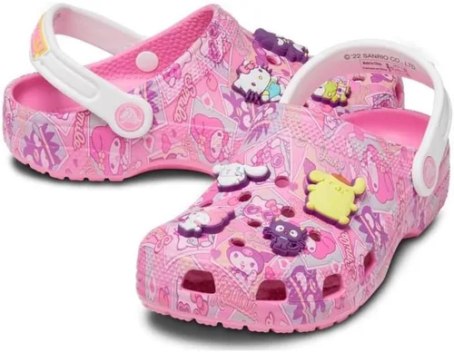 Miniatura 5 de Crocs Zuecos clásicos unisex para adultos de Hello Kitty