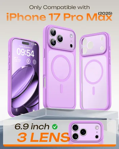 Miniatura 411 de TOCOL Funda para iPhone 11, compatible con Magsafe, protección completa de cámara, imanes integrados, protección contra caídas, funda translúcida