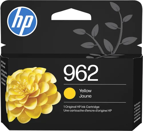 HP Cartucho de tinta amarillo 962 | Funciona con OfficeJet 9010, Pro 9010, 9020 | Elegible para tinta instantánea | 3HZ98AN