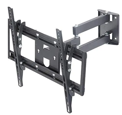 Kenuco Soporte de pared de TV de movimiento completo resistente para la mayoría de los monitores de TV de pantalla plana Samsung Sony LG LCD LED de