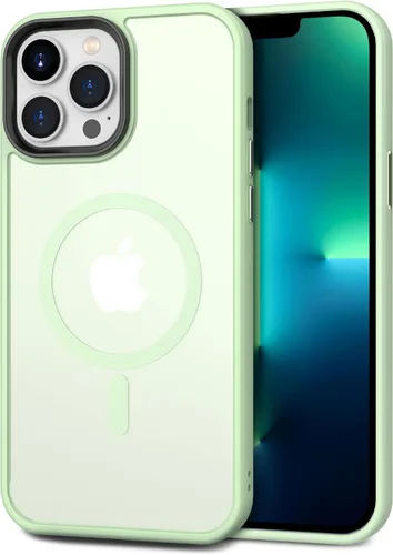 Miniatura 98 de CACOE Funda magnética para iPhone 12 y iPhone 12 Pro de 6.1 pulgadas - Compatible con MagSafe y soporte magnético para teléfono en el automóvil,