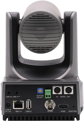 Miniatura 3 de PTZOptics Move 4K 20x Zoom óptico PTZ Cámara - Gris