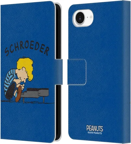Miniatura 32 de Head Case Designs Funda de piel con licencia oficial de Peanuts Snoopy Characters compatible con Apple iPhone 7/8/SE 2020 y 2022