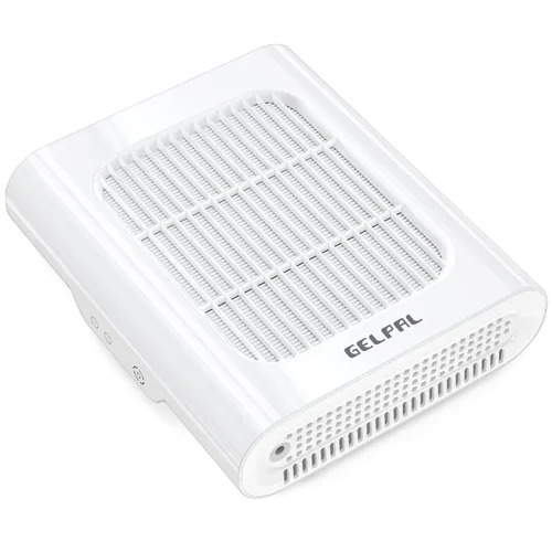 Colector profesional de polvo de uñas, colector de polvo de uñas ajustable para uñas acrílicas, ventilador eléctrico de uñas, bajo ruido, colector