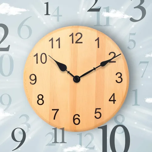 Miniatura 4 de Mecanismo de movimiento de reloj de eje largo de alto par para pared, kit de mecanismo de reloj de cuarzo con 2 pares diferentes de manecillas, kit