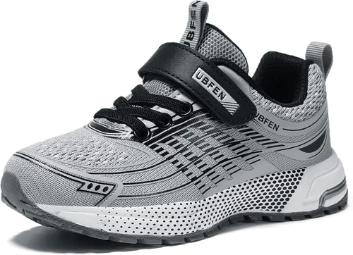 Miniatura 9 de UBFEN Tenis para niños y niñas, para correr, atletismo, caminar, gimnasio, deportes, ligeros, transpirables