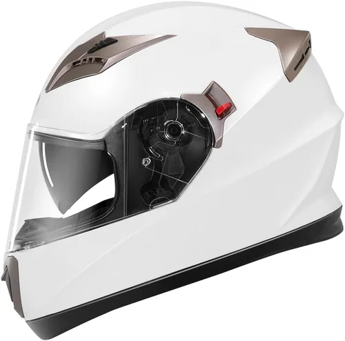 Miniatura 7 de Motorcycle Full Face Helmet DOT Approved - YEMA Helmet YM-829 Motorbike Moped Street Bike Racing Casco Moto Helmet with Sun Visor for Adult,Youth