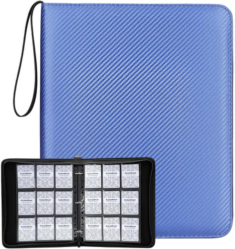 Miniatura 23 de Carpeta de tarjetas – Capacidad 720, tarjetero con cremallera para MTG, tarjetas deportivas y coleccionables – Almacenamiento sin ácidos, duradero
