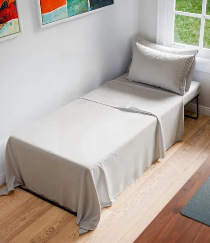 Miniatura 28 de Juego de sábanas tamaño King para RV de 72" x 80" - Sábanas de 4 piezas para cama RV Short Queen - Ultra suaves, transpirables y refrescantes - 01