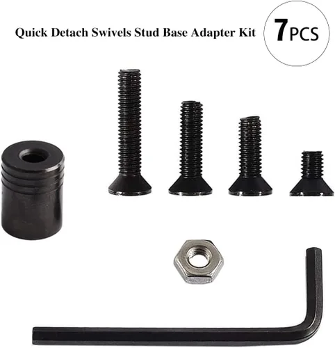 Miniatura 7 de Kit adaptador de base de espárrago giratorio de desmontaje rápido