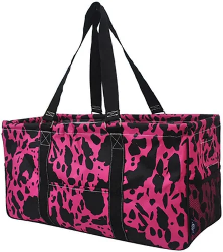 Miniatura 90 de NGIL Bolsa de comestibles reutilizable extra grande plegable de gran tamaño para comestibles, almacenamiento, picnic, playa, Flecha-negro