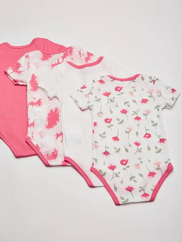 Miniatura 4 de Calvin Klein Baby-girls Paquete de 4 piezas de mamelucos