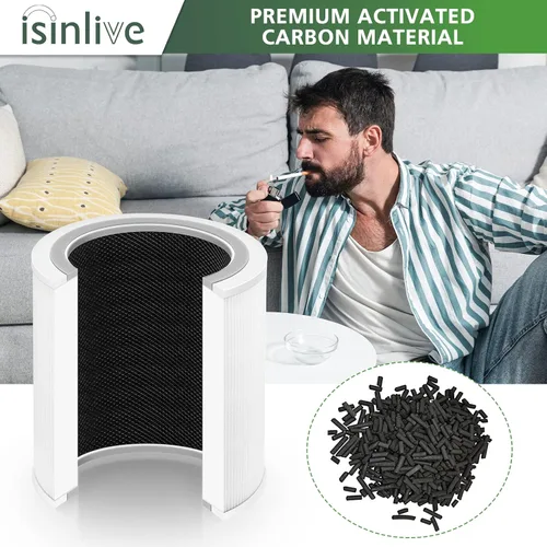 Miniatura 6 de Filtro de Reemplazo Core 400S para LEVOIT Core 400S Smart WiFi Purificador de Aire, Core 400S-RF 3-en-1 HEPA Verdadero Carbón Activado Filtro