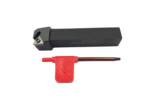 Miniatura 4 de 5/8 "3/4" Herramienta de torno Inserto de roscado Soporte de herramienta de torneado SER1616H16 SER2020K16 SER2525M16 con roscado indexable Inserto