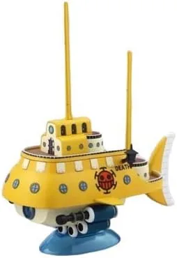One Piece Great Ship of (Ground Ship) Colección Trafalgar Law Submarine (de TV Animation ONE Piece) codificado por colores pre-plástico