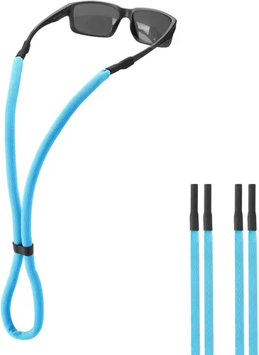 Miniatura 11 de Soporte para correa de lentes de sol para flotar, cordón ajustable para correa de lentes para hombres y mujeres, soporte para correa de gafas