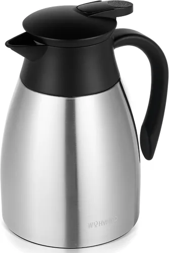 Miniatura 14 de Jarra de café de 34 onzas aisladas, jarras de café de acero inoxidable para mantener el calor, jarras térmicas a prueba de polvo para fiestas