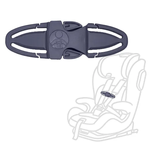Miniatura 13 de Protector de hebilla de asiento de automóvil antiescape y bloqueo de clip para arnés de pecho, bloqueo de hebilla de seguridad para niños, niños