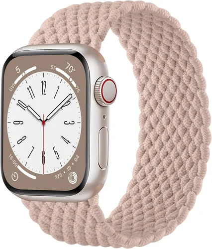 Miniatura 13 de Zedoli Correas trenzadas Solo Loop para Apple Watch Band de 1.496 pulgadas, 1.575 pulgadas, 1.614 pulgadas, 1.654 pulgadas, 1.732 pulgadas, 1.772