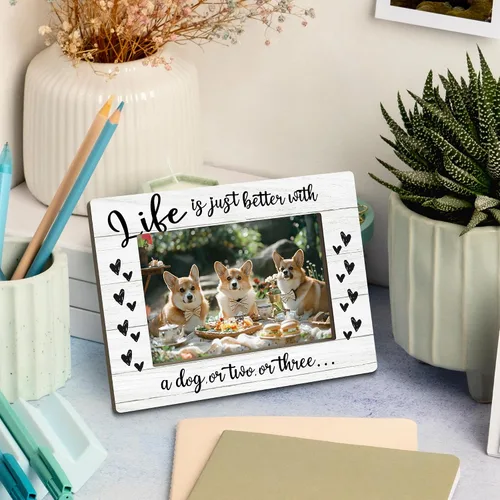 Miniatura 2 de Regalos para Amantes de Perros Marco de Fotos, Regalos para Amantes de Perros, Regalos Temáticos de Perros, Regalos de Perros para Mujeres, Marco