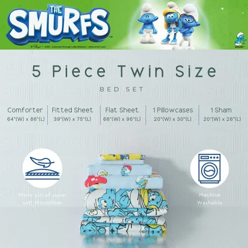 Miniatura 544 de Franco - Juego de edredón y sábanas supersuaves con funda, para niños, 7 piezas, tamaño matrimonial, Five Nights At Freddy's Cinco noches en Freddy's