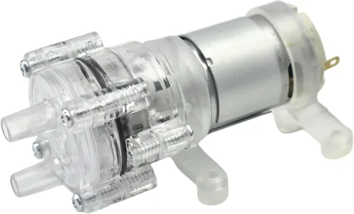 CONQUERALL DC 12V 385 Bomba autocebante de diafragma Accesorios de té resistentes a altas temperaturas para pecera, dispensador de agua