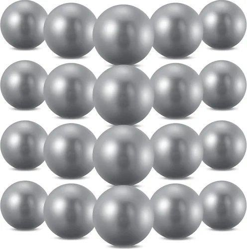 Miniatura 8 de Sotiff 20 pelotas de pilates de 9 pulgadas para ejercicio a granel, mini pelotas de yoga, núcleo de terapia para entrenamiento de estabilidad
