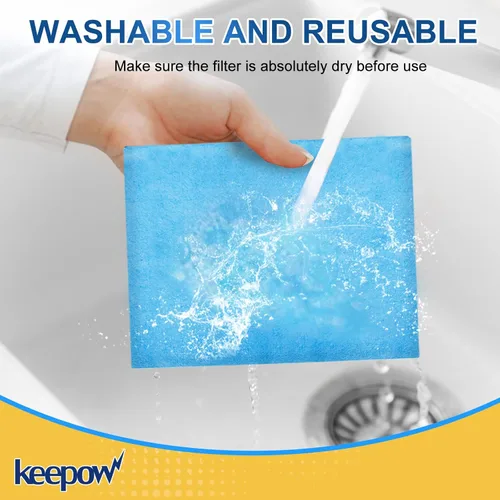 Miniatura 5 de KEEPOW Paquete de 11 (9+2) 19-3100 bolsas para aspiradora Stanley de 5 a 6 galones para aspiradoras húmedas/secas, bolsas de filtro desechables