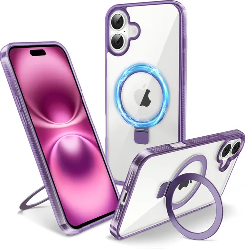 Miniatura 51 de Funda magnética para iPhone Air – [Soporte invisible integrado] [Compatible con MagSafe] [Protección contra caídas de grado militar] Cubierta