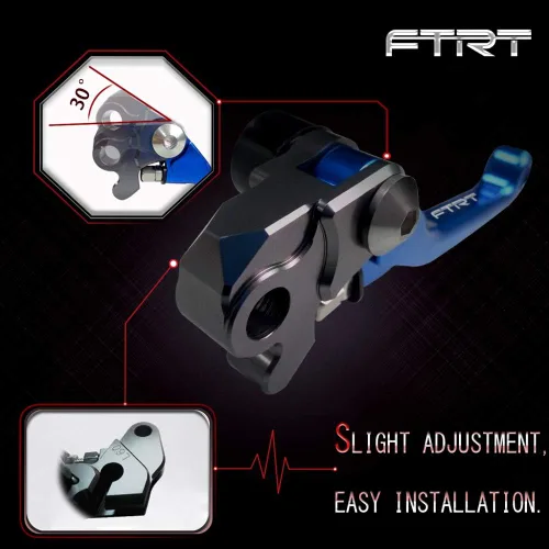 Miniatura 3 de Pivot - Palancas de freno y embrague para moto de cross compatibles con YZ125/YZ250/YZ426F/YZ450F 2001 2002 2003 2004 2005 2006 2007, YZ250F Negro