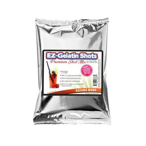 Miniatura 7 de Bahama Mama Jello Shot Mix 6.78 oz – Mezcla de gelatina premium sin gluten para shots de gelatina sabrosos – Mezcla de gelatina en polvo EZ fácil