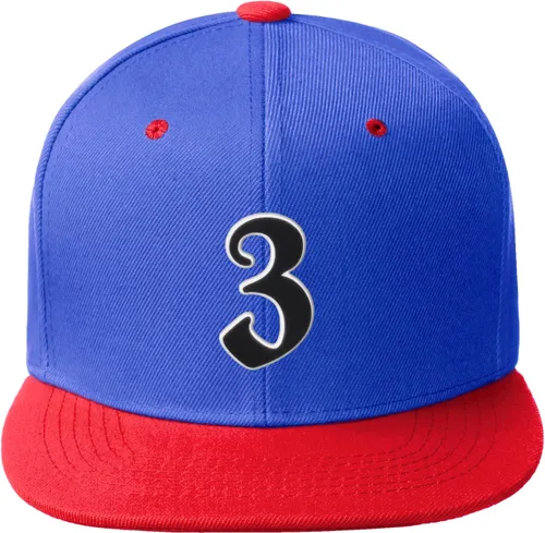 Miniatura 774 de Daxton Gorra clásica con visera de billete plano con letras del alfabeto inglés antiguo de la A a la Z