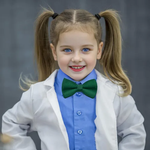 Miniatura 6 de Bskifnn Pajarita clásica de satén de color sólido para niños, corbata de lazo ajustable para niños, boda, fiesta