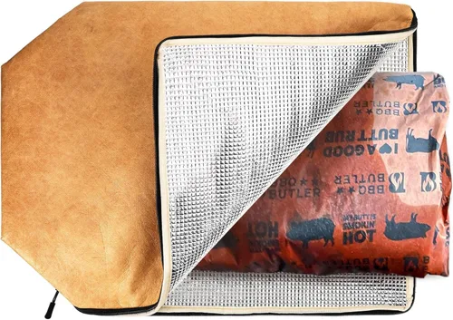 Miniatura 3 de LRUI - Manta de barbacoa para ahumadores de carne en reposo y asar garantiza que la carne sea tierna y jugosa juegos de herramientas de barbacoa
