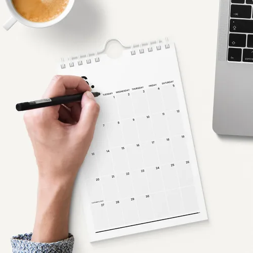 Miniatura 5 de Karto Calendario de pared pequeño 2026 – Vertical de 6 x 9 pulgadas, de enero de 2026 a junio de 2027, pequeño, versátil y fácil de planificar