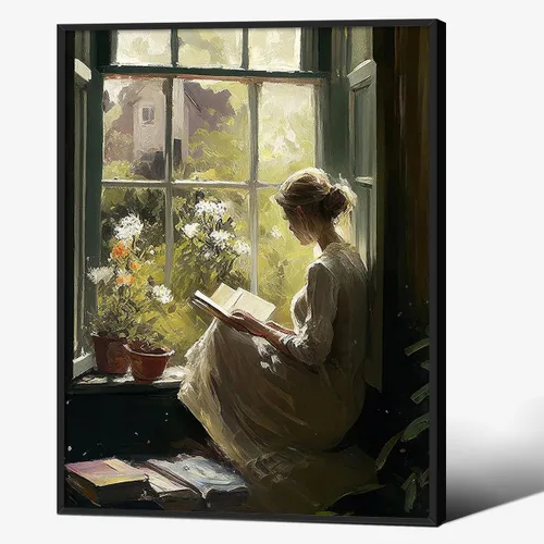 Miniatura 24 de Pósteres vintage de la biblioteca Moody de estilo gótico oscuro, academia estética, arte de pared, libro victoriano antiguo, impresiones en lienzo