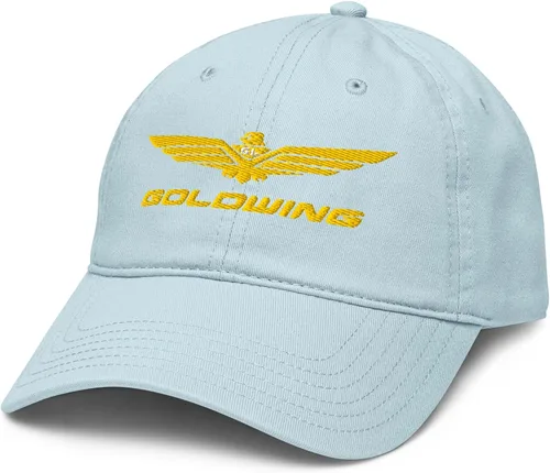 Miniatura 29 de Honda Gorro de béisbol ajustable con logotipo de Goldwing, Azul marino