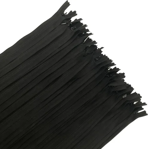 Miniatura 5 de 20 piezas de cremallera invisible de nailon, para coser para prendas hechas a mano/bolsos/textiles para el hogar, especial para costurero