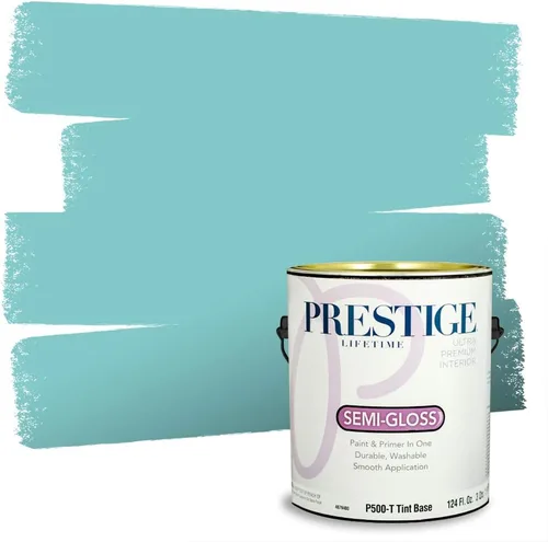 Miniatura 73 de PRESTIGE Pintura interior e imprimación en uno, salpicaduras acuosas, cáscara de huevo, 1 galón