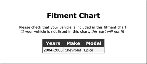 Miniatura 2 de Relé de control automático de temperatura (ATC) de HVAC compatible con Chevrolet Epica 2004 2005 2006 PC-851040