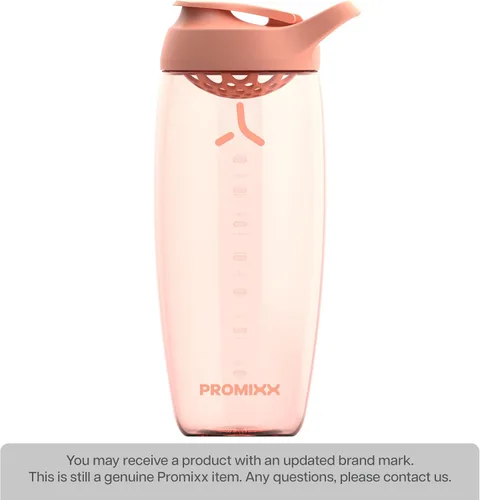 Miniatura 2 de Promixx Pursuit Botella Agitadora de Proteínas (32 oz) – Mezclador Silencioso Sin Bola, Tapa a Prueba de Fugas, BPA/BPS y Sin Ftalatos ECOZEN – Vaso