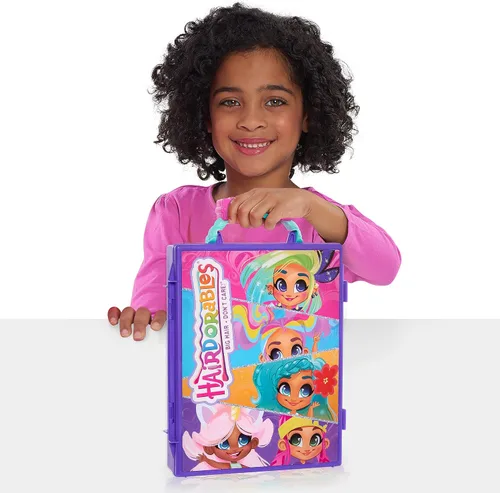 Miniatura 3 de Hairdorables Estuche de almacenamiento, almacena y lleva hasta 6 muñecas de Hairdorables (no incluidas), juguetes para niños a partir de 3 años