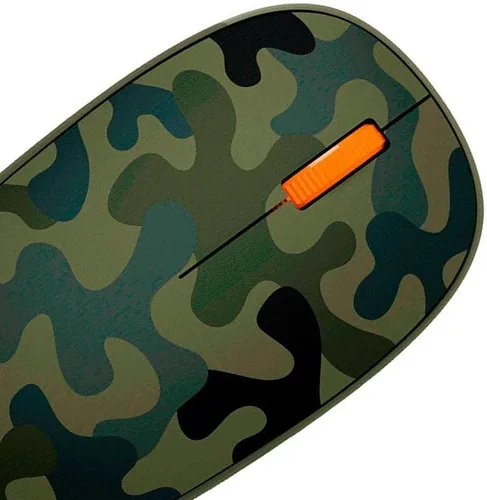 Miniatura 2 de Ratón Bluetooth Microsoft - Camuflaje Forestal. Diseño Compacto y Cómodo, Uso para Diestros y Zurdos, 3 Botones, Ratón Inalámbrico Bluetooth