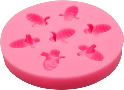 Miniatura 7 de 4 moldes de silicona de abejorros para panal, girasol, fondant, colmena, moldes de silicona para hornear, moldes de fondant de abeja para decoración
